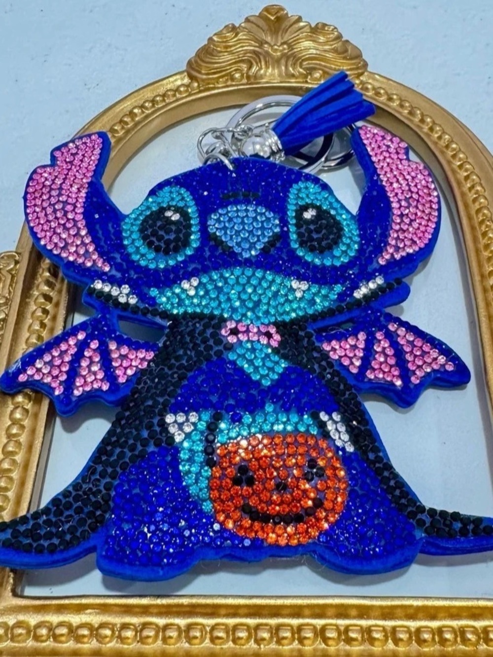 New Stitch Halloween Keychain Bag Charm